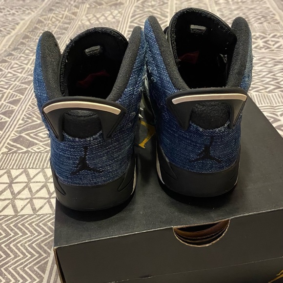 Jordan Retro 6 washed denim size 13C - Picture 3 of 4